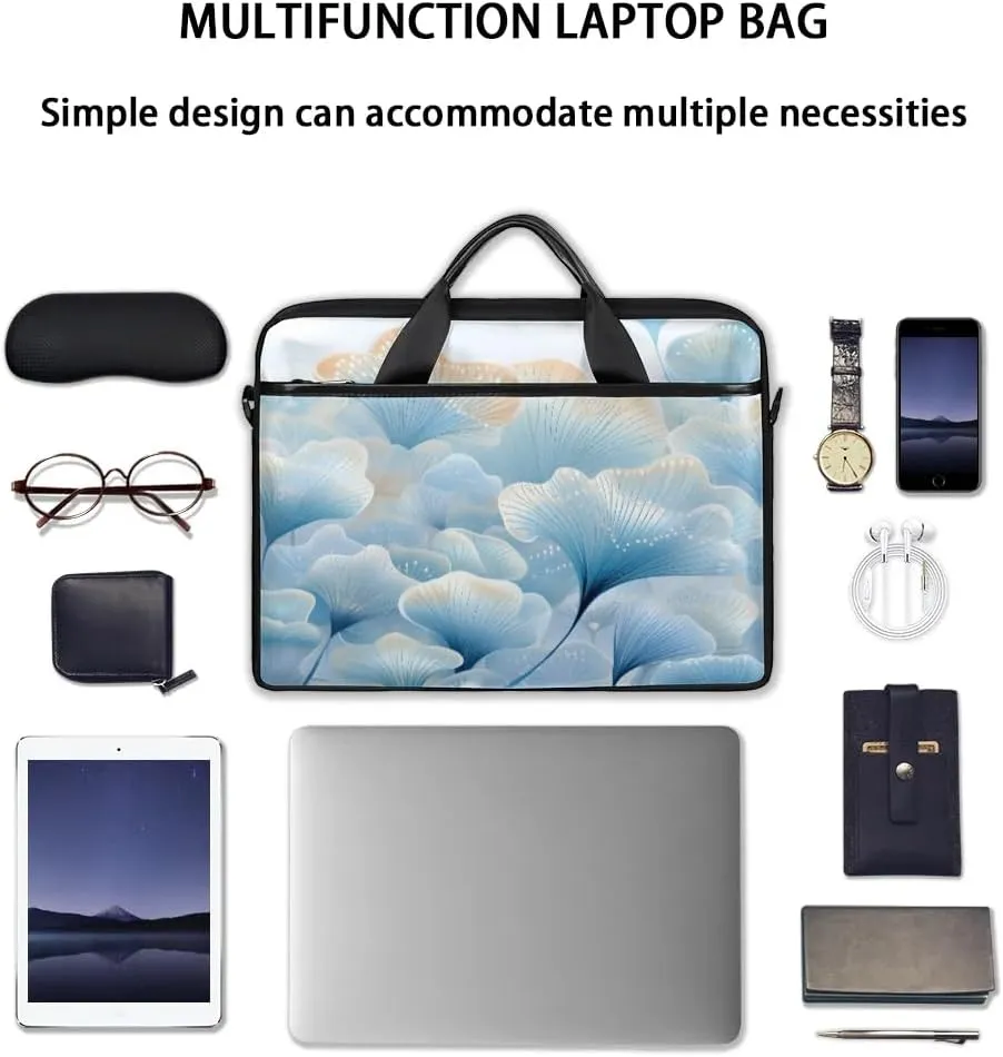 Laptop Shoulder Bag for 13-15 Inch Waterproof Laptop Sleeve Case Bag Slim Computer Carry Case Computer Cases for Laptops