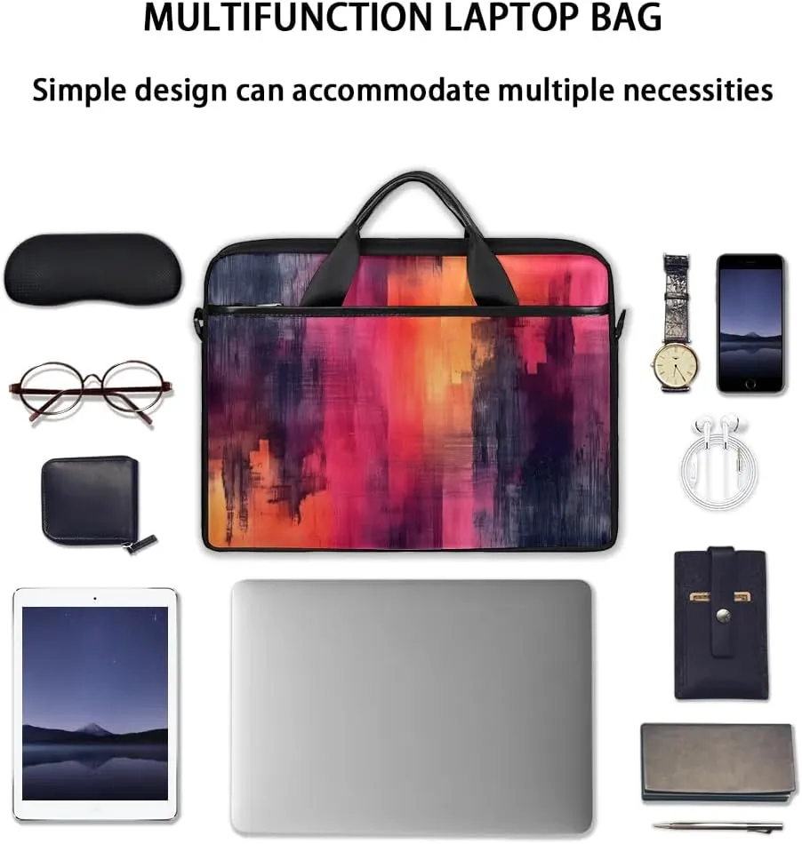 Laptop Shoulder Bag for 13-15 Inch Waterproof Laptop Sleeve Case Bag Slim Computer Carry Case Computer Cases for Laptops