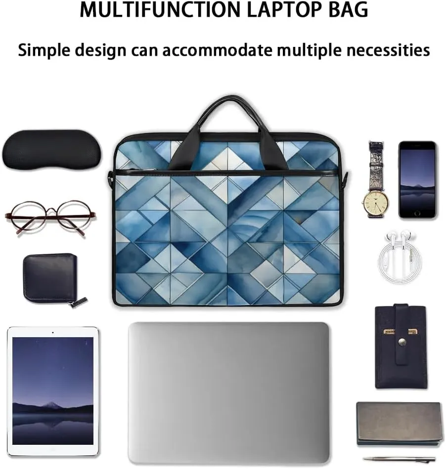 Laptop Shoulder Bag for 13-15 Inch Waterproof Laptop Sleeve Case Bag Slim Computer Carry Case Computer Cases for Laptops