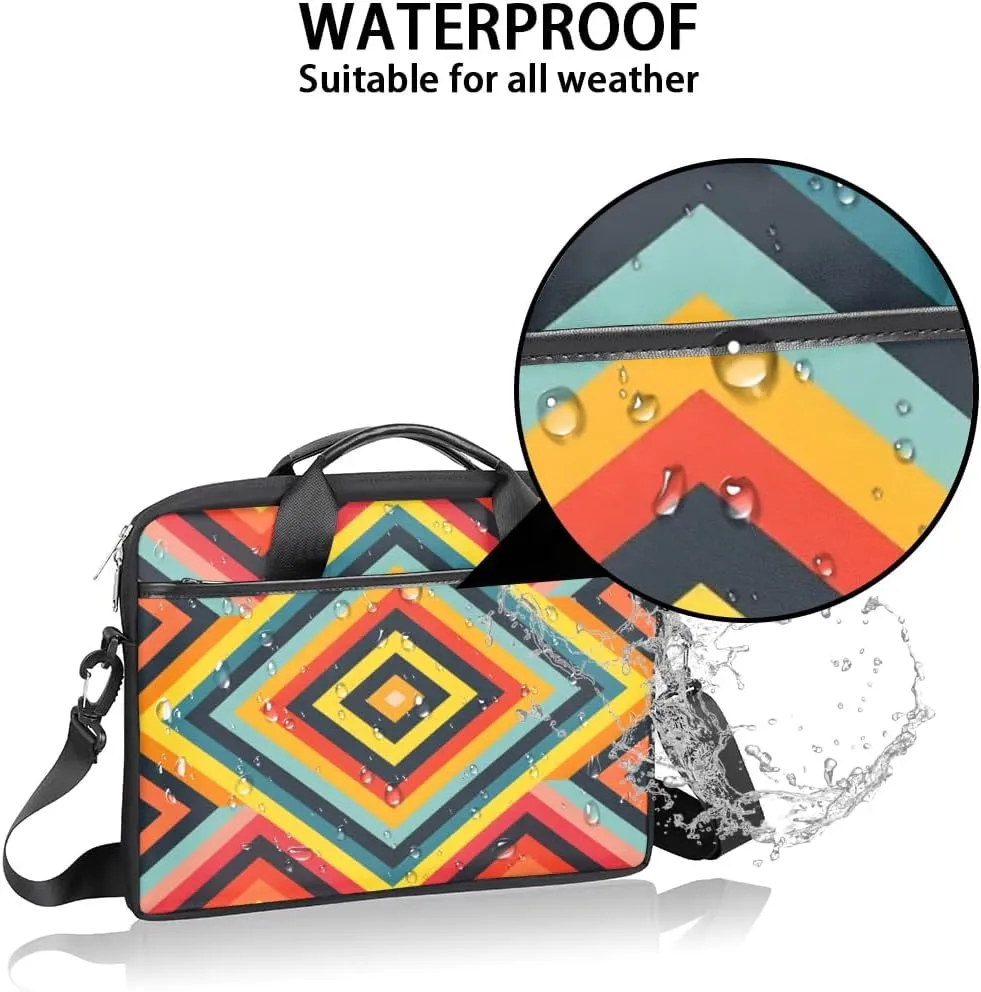 Laptop Shoulder Bag for 13-15 Inch Waterproof Laptop Sleeve Case Bag Slim Computer Carry Case Computer Cases for Laptops