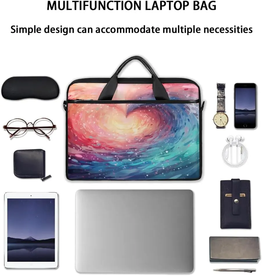 Laptop Shoulder Bag for 13-15 Inch Waterproof Laptop Sleeve Case Bag Slim Computer Carry Case Computer Cases for Laptops
