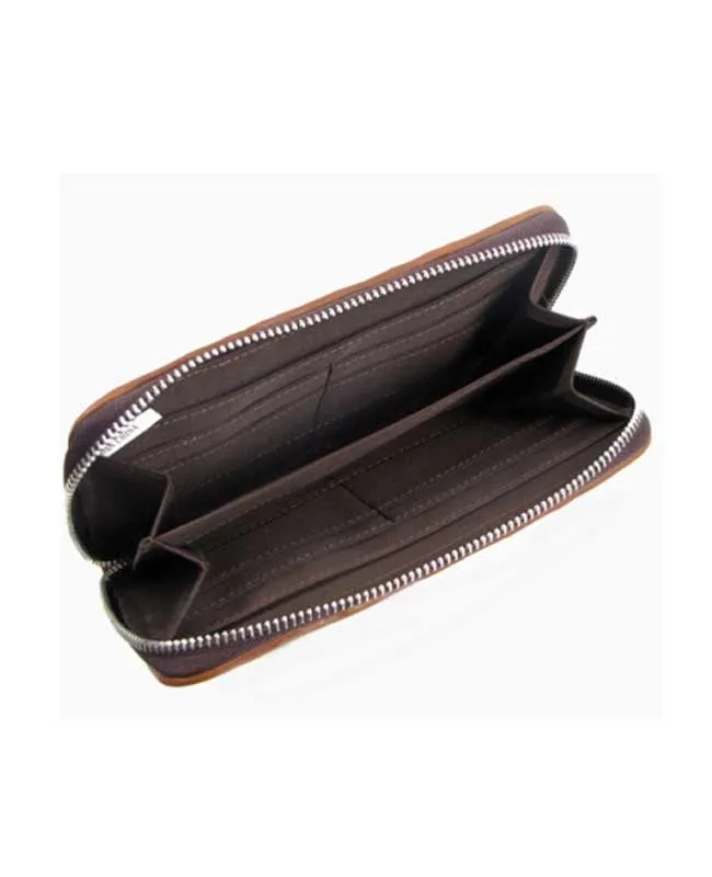Leather Flower Billfold