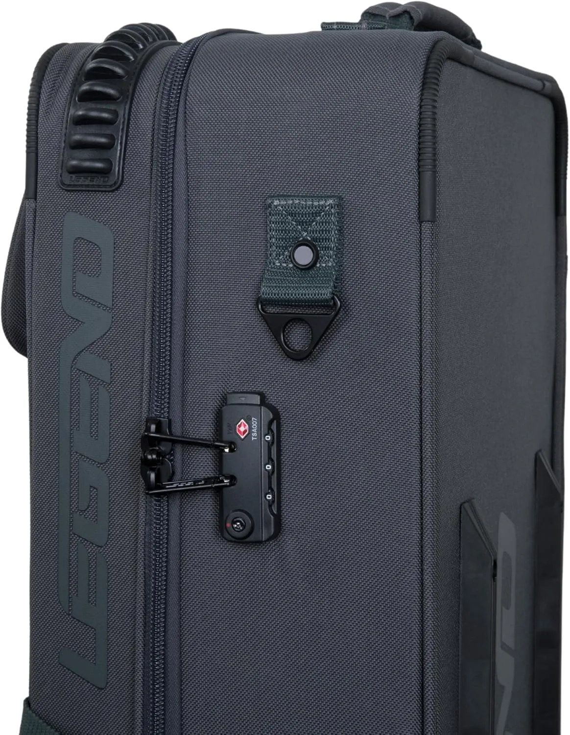 Legend Atom Recurve Bow Case - Airline Approved Takedown Recurve Bow Case with Wheels, TSA Lock, Multiple Pockets, Premium Bow Bag, Holds 2 Bows with Thick Padding & Lining, Arrow Tube Included
