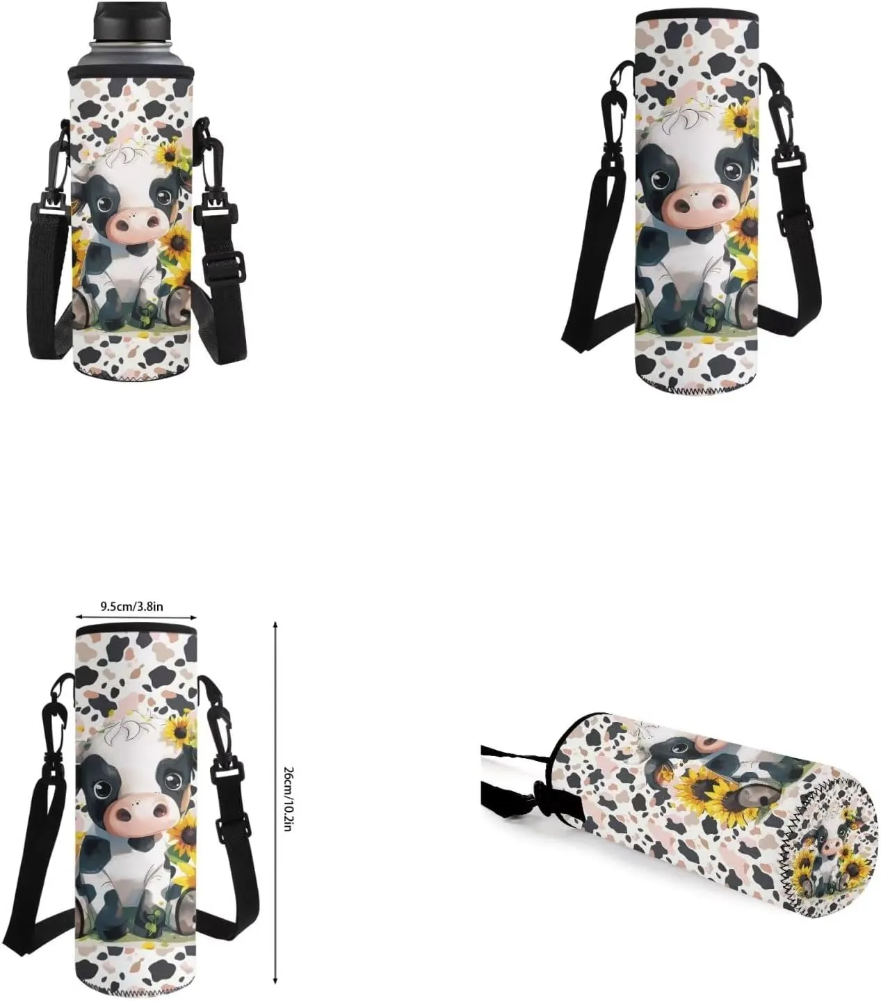 Leopard Cow Boys Backpacks Ages 6-8 with Lunch Box Large Capacity School Bags for Boy with Lunch Bag Cute Pencil Cases for Elementary School Middle School