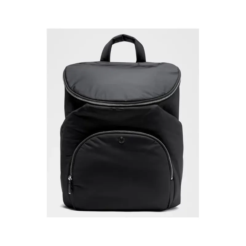 Lululemon - New Parent Backpack 17L - Black/Sheer Oak