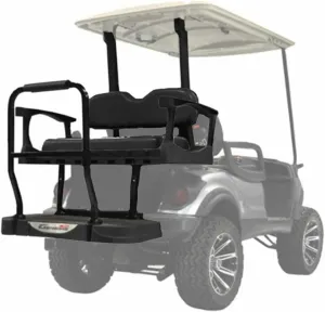 MADJAX Genesis 250 Steel Golf Cart Rear Flip Seat Kit Compatible with Yamaha G29/Drive | Fits 2007-2016 Models