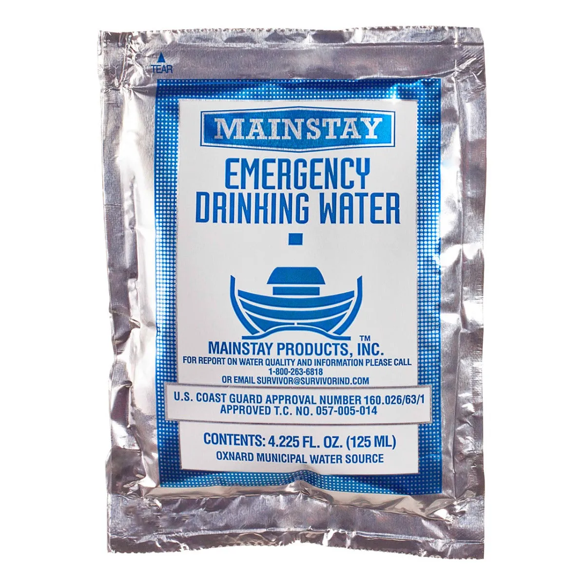 Mainstay Emergency Drinking Water - Shortened Shelf Life