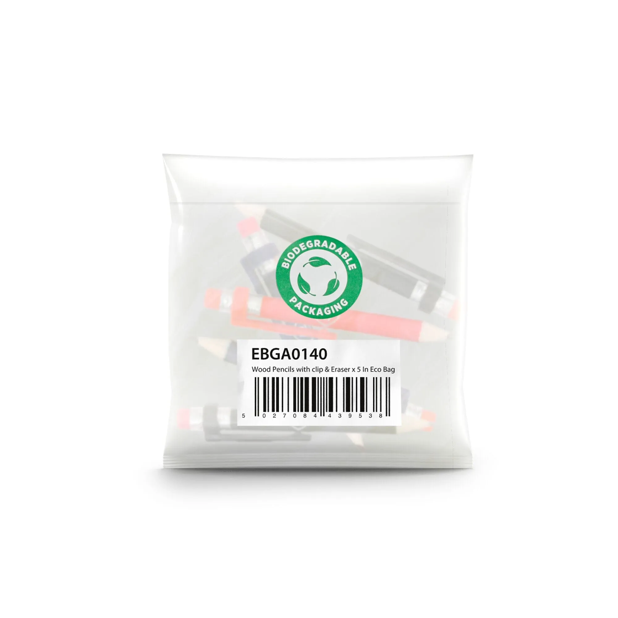 Masters Pencils & Erasers In Eco Bag