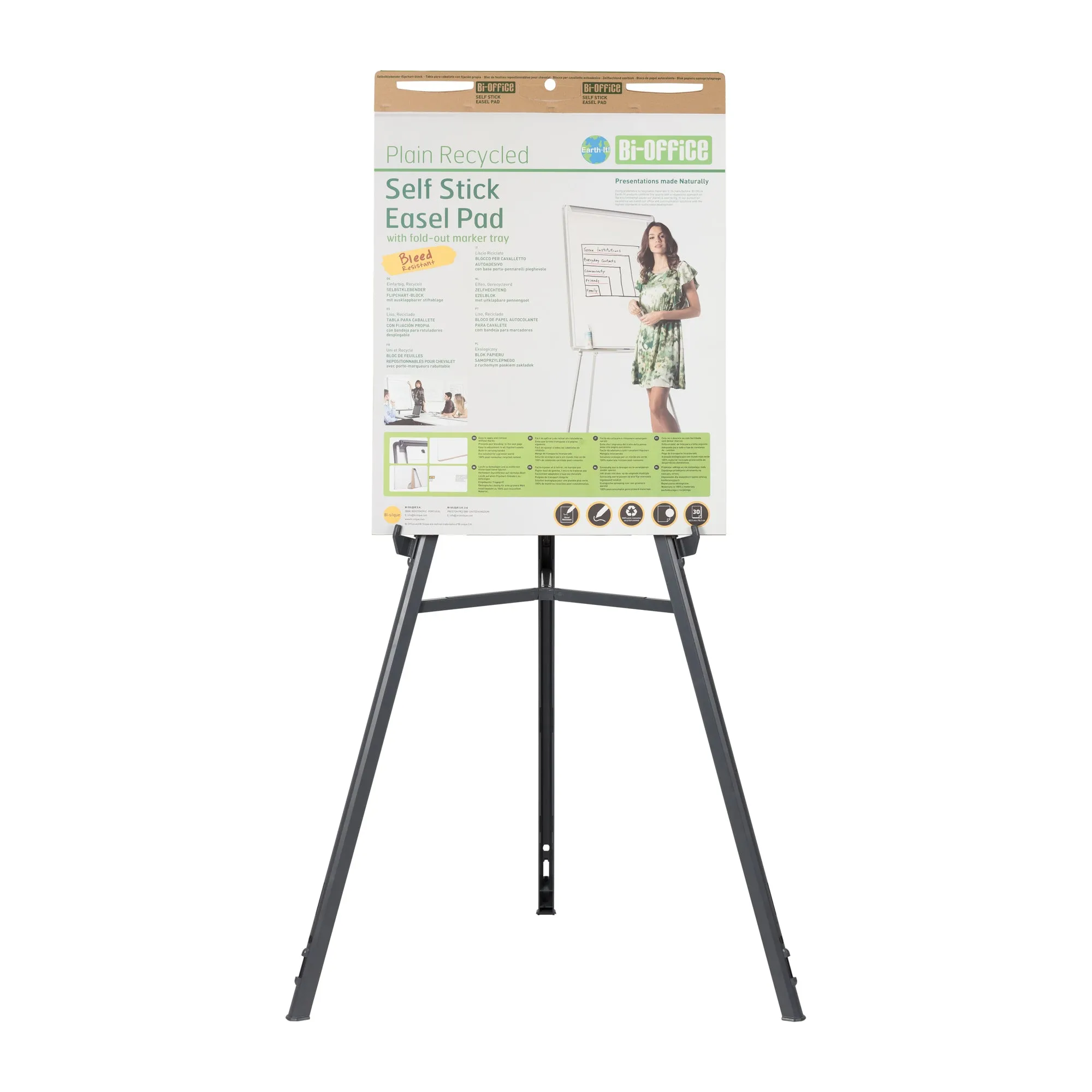 MasterVision Quantum Tripod Display Easel