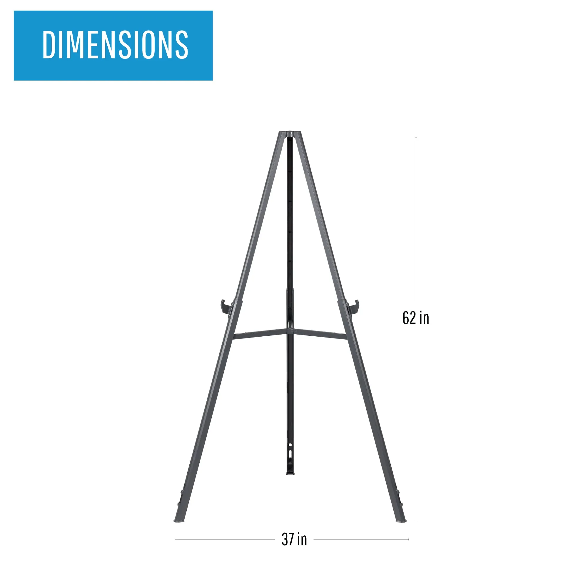 MasterVision Quantum Tripod Display Easel