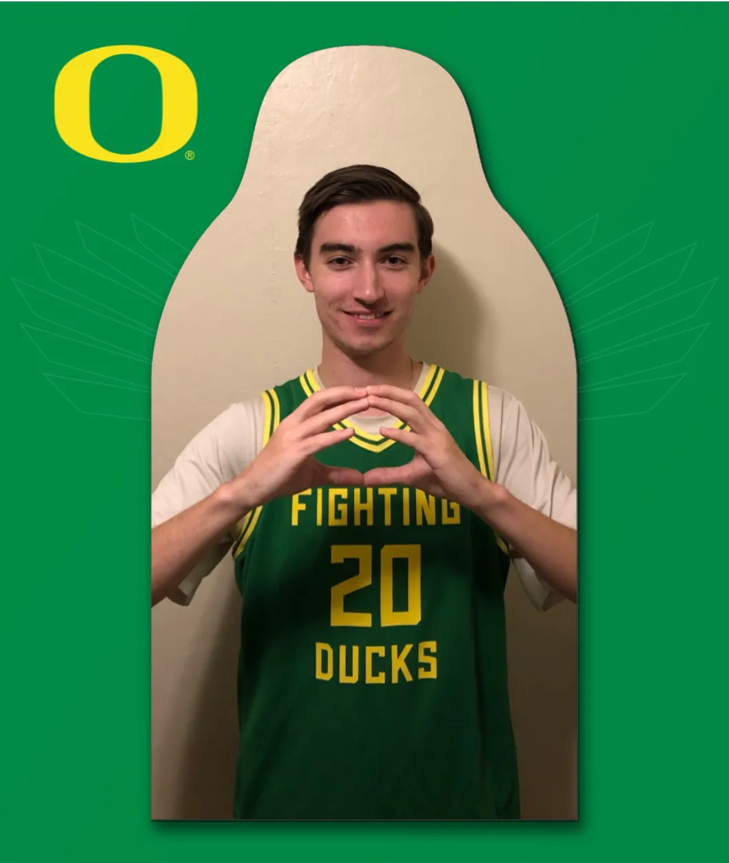 Matthew Knight Arena Fan Cutout