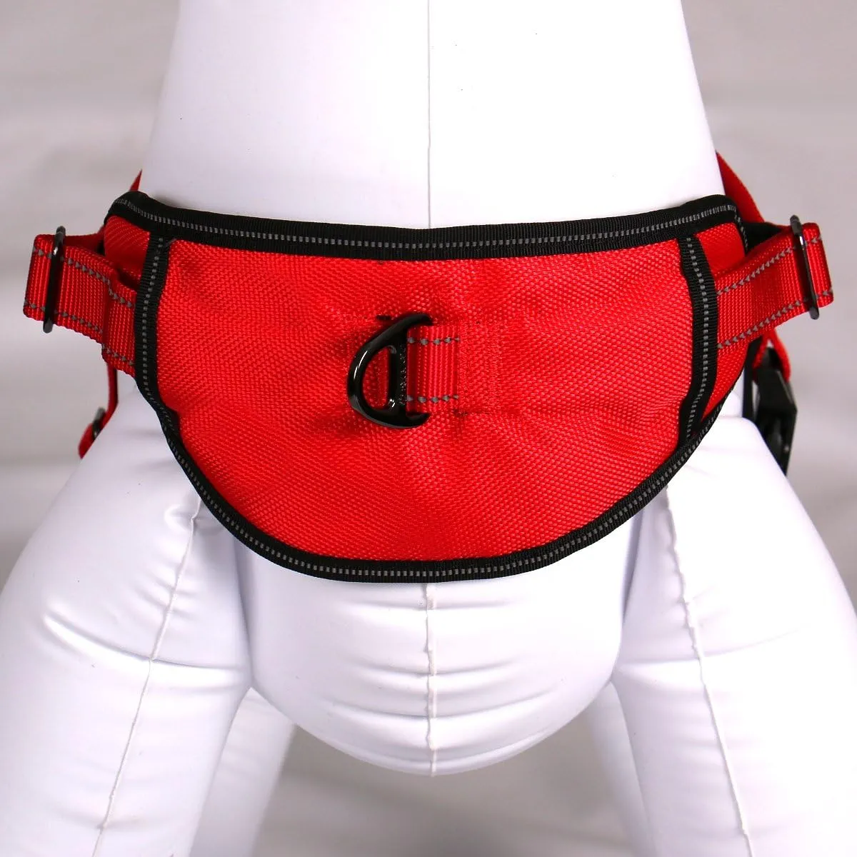 Max and Neo Passport Reflective Dog Harness - We Donate a Harness to a Dog Rescue for Every Harness Sold (X-Large, RED)