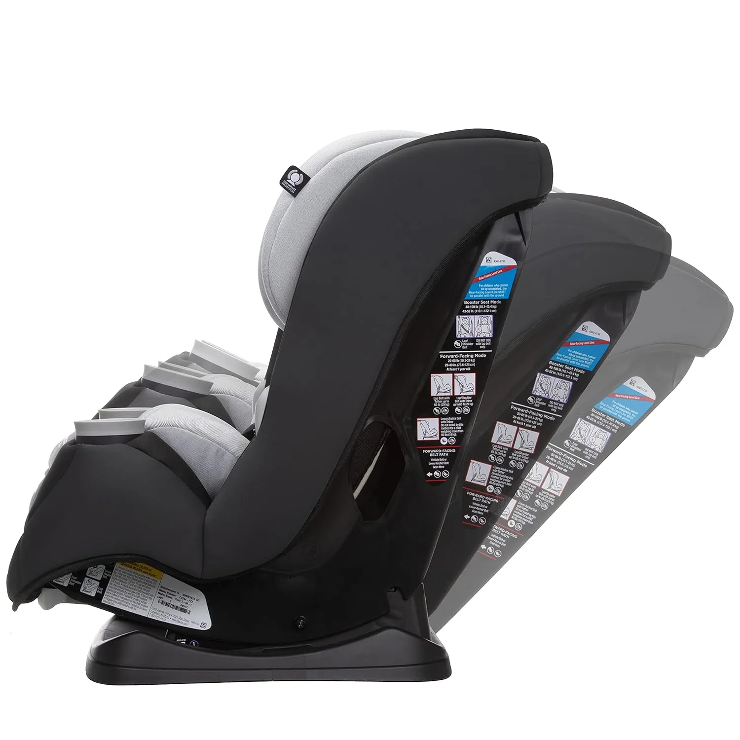 Maxi-Cosi Pria All-in-One Convertible Car Seat, Rear Facing Car Seat for Infants from 4-40 lbs, Forward Facing Car Seat up to 100 lbs in Booster Seat Mode, After Dark