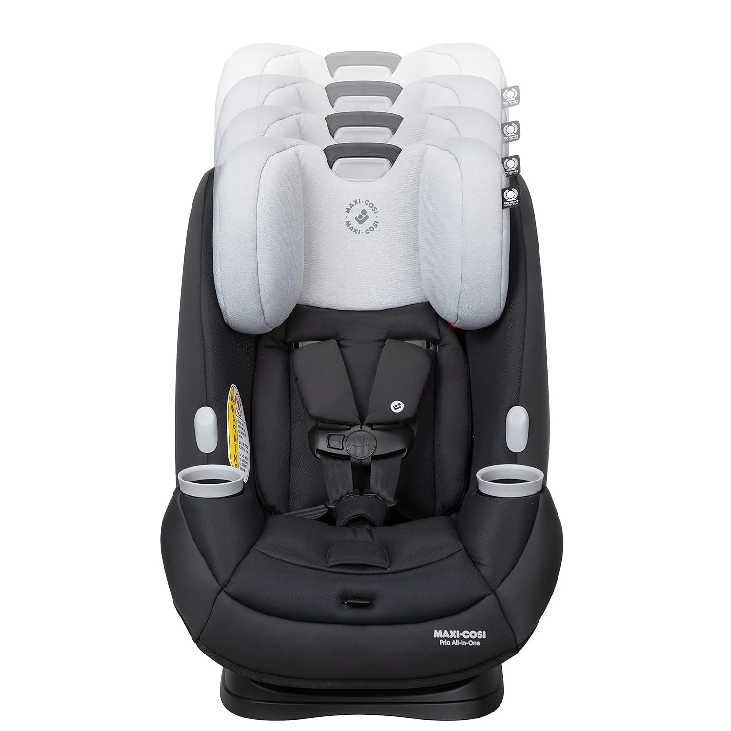 Maxi-Cosi Pria All-in-One Convertible Car Seat, Rear Facing Car Seat for Infants from 4-40 lbs, Forward Facing Car Seat up to 100 lbs in Booster Seat Mode, After Dark