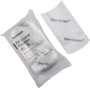 McKesson Pill Crusher Pouches, Single Use, Disposable, Clear, 50 Count, 20 Packs, 1000 Total, 50 Count, 20 Packs, 1000 Total