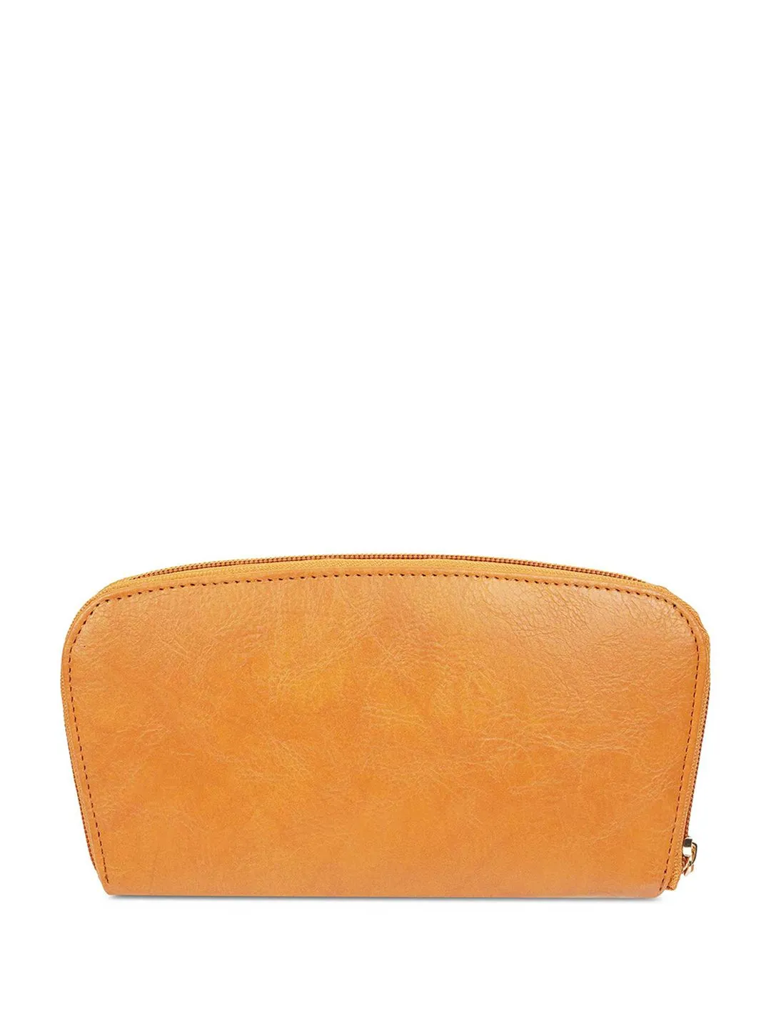 Metro Women Textured Zip Around Wallet