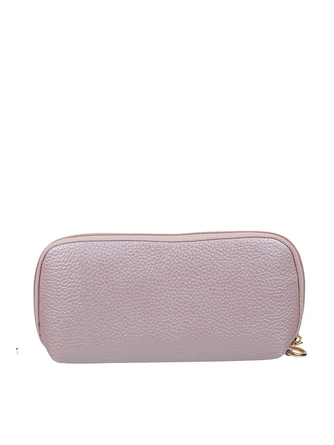 Metro Women Textured Zip Around Wallet