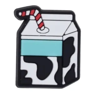 Milk Carton Shoe Charm