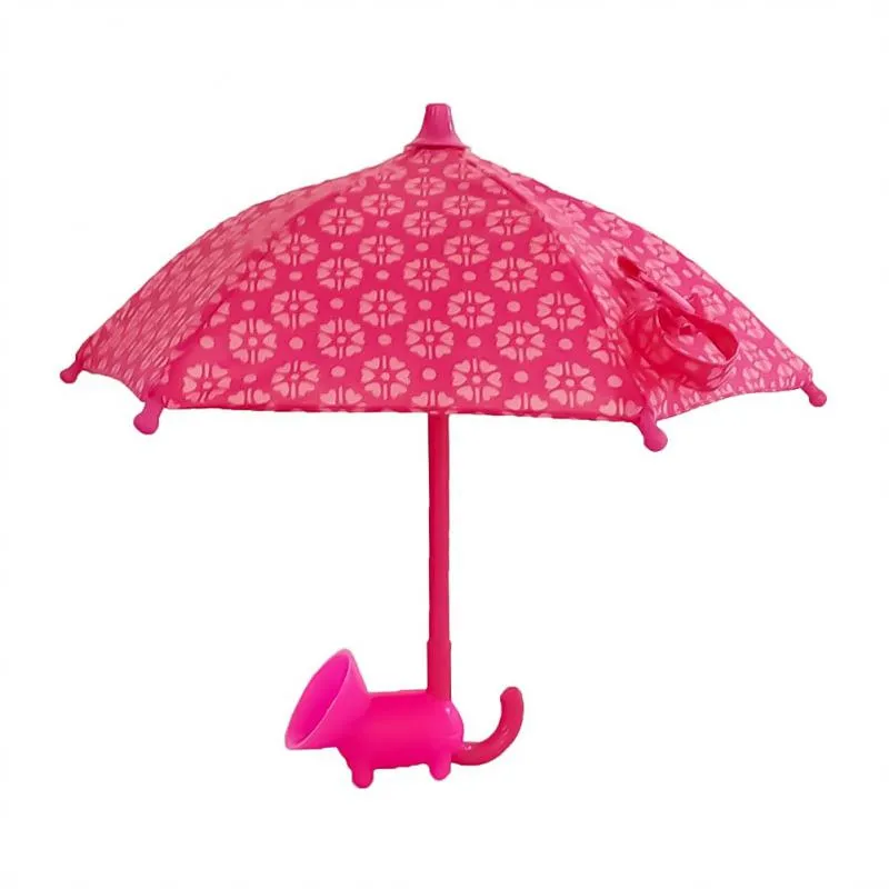 Mini Umbrella Phone Stands Cute Outdoor Cover Sun Shield Mount Phone Holder Stand Universal With Suction Cup Cell