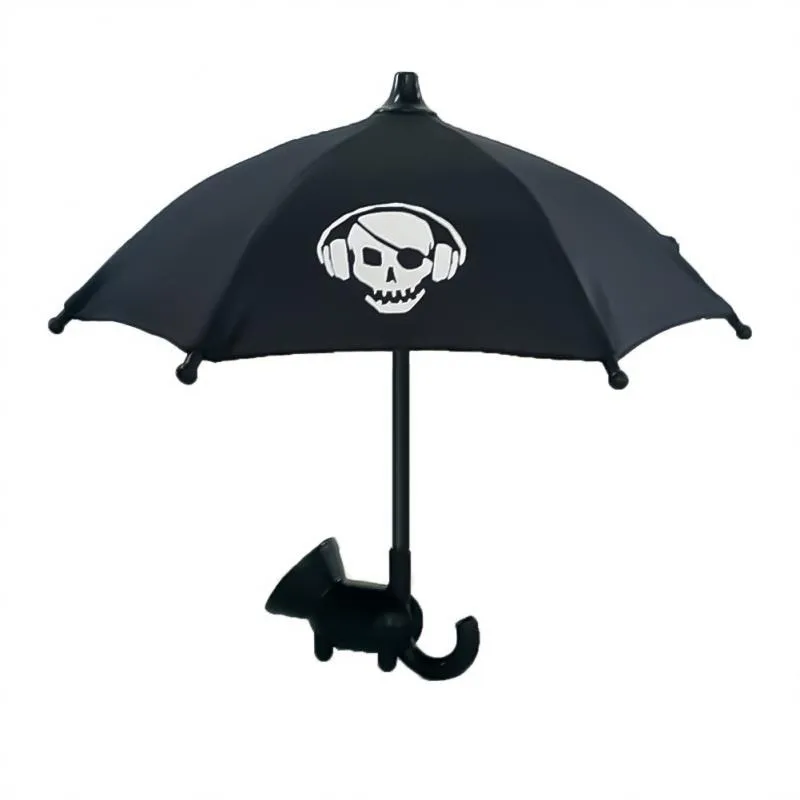 Mini Umbrella Phone Stands Cute Outdoor Cover Sun Shield Mount Phone Holder Stand Universal With Suction Cup Cell