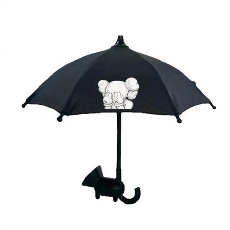 Mini Umbrella Phone Stands Cute Outdoor Cover Sun Shield Mount Phone Holder Stand Universal With Suction Cup Cell