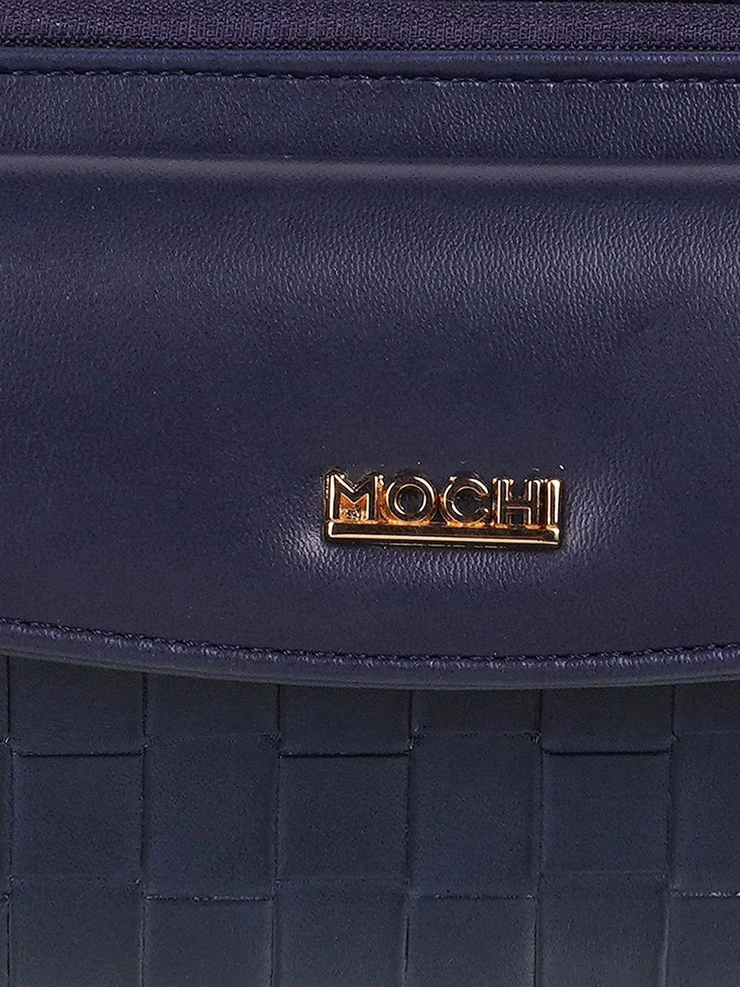 Mochi Women Brand Logo Printed Zip Around Wallet