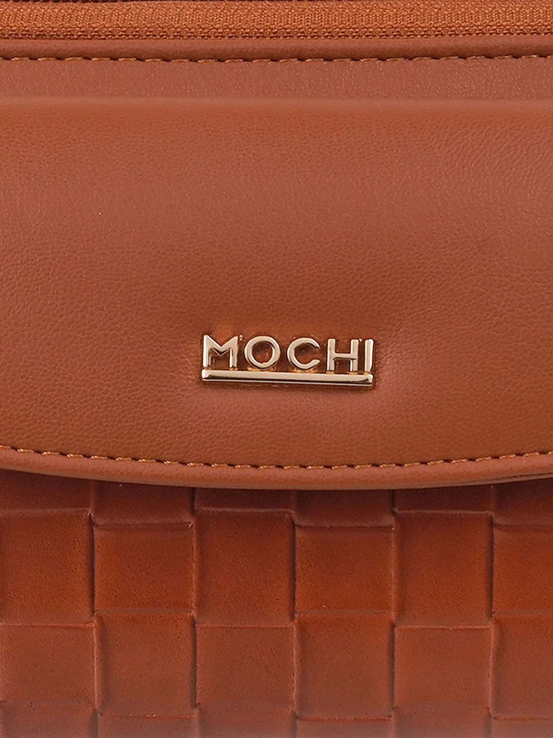 Mochi Women Textured Zip Around Wallet