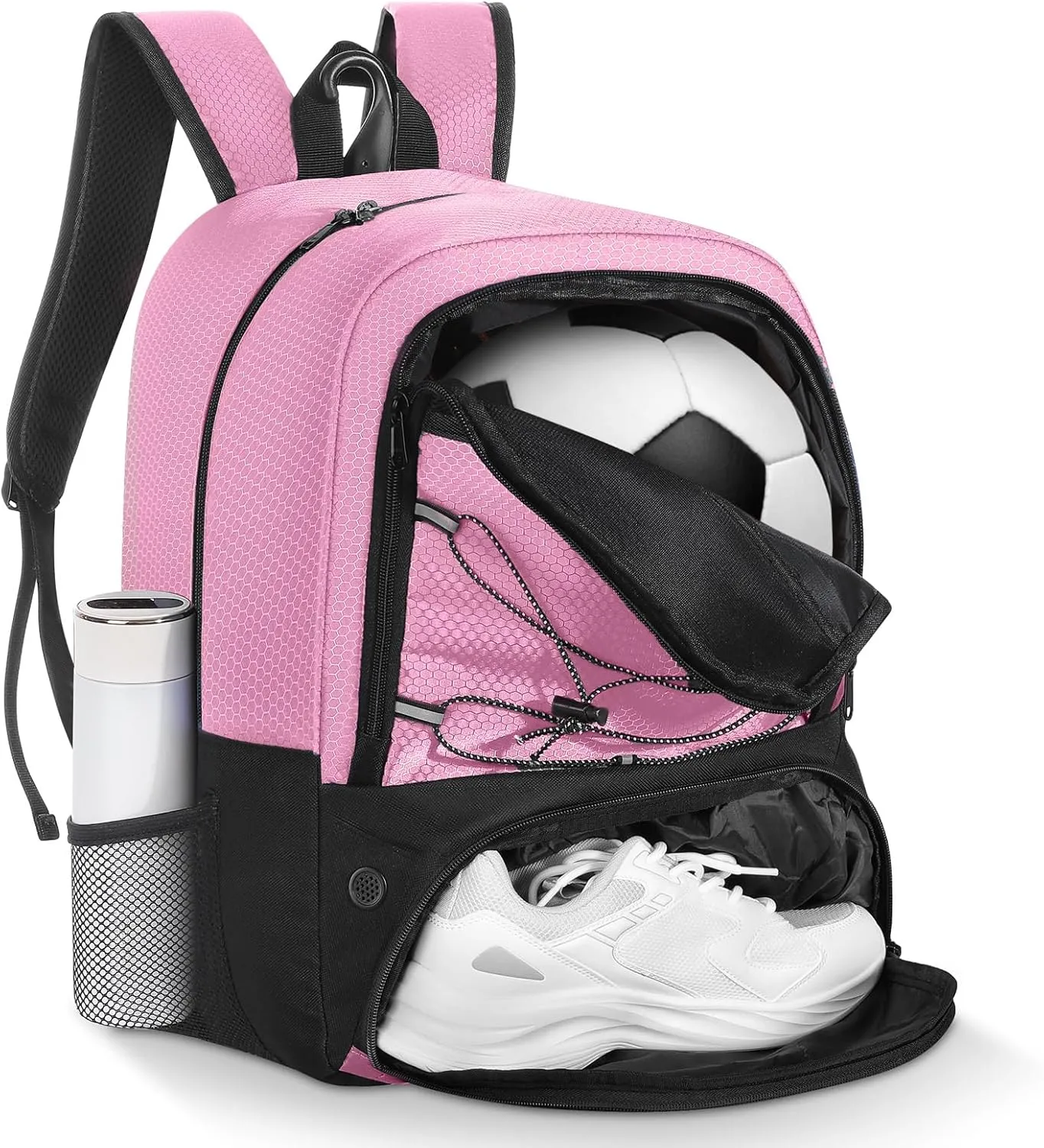 MoKo Soccer Bag Backpack, Basketball Backpack for Men & Women with Separate Ball