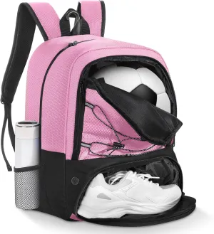 MoKo Soccer Bag Backpack, Basketball Backpack for Men & Women with Separate Ball