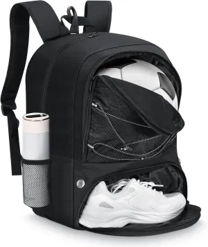 MoKo Soccer Bag Backpack, Basketball Backpack for Men & Women with Separate Ball