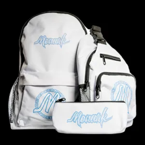 Monark Backpack, Sling bag and padded pipe pouch Set