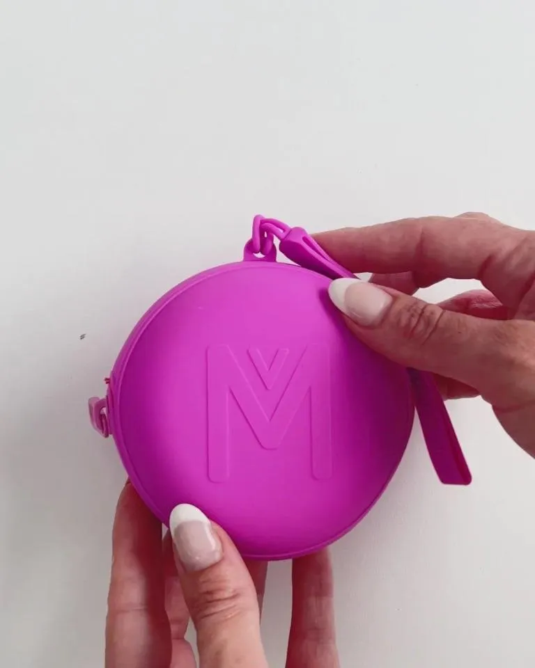 MontiiCo silicone zip up pouch - calypso