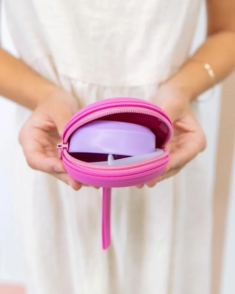 MontiiCo silicone zip up pouch - calypso
