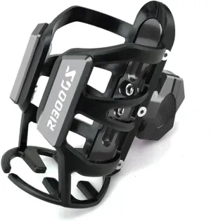 Motorcycle Accessories for BMW R1300GS R 1300 GS R1300 GS ADV 2023 2024 Motorcycle Accessorie Beverage Water Bottle Cage Drink Cup Holder Universal(Gris)