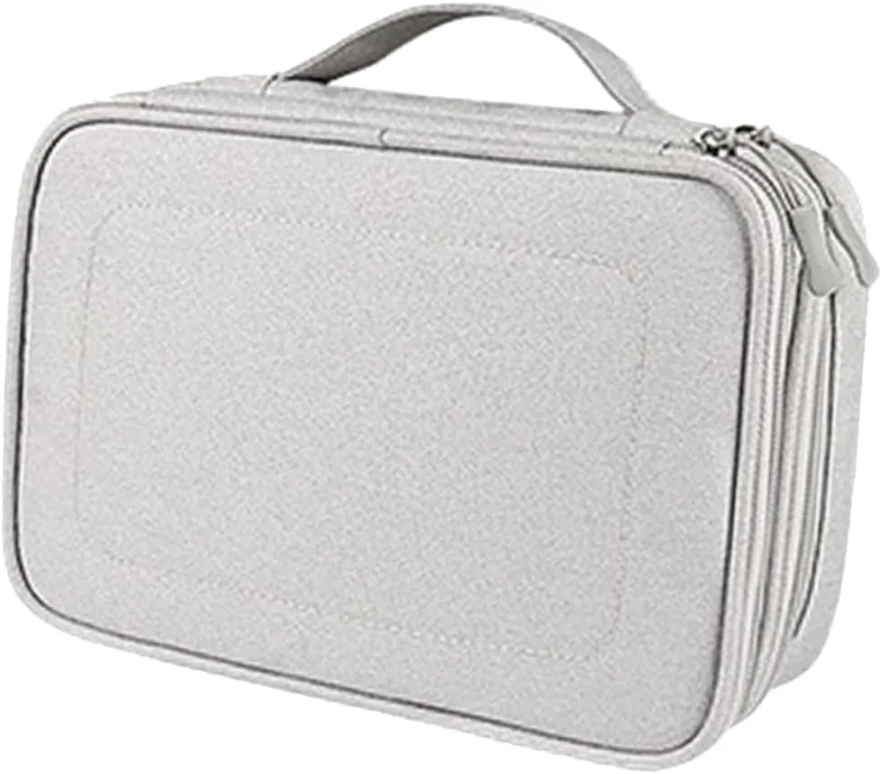 Multi Functional Capacity Digital Accessories Organizer Bag Portable Travel Cable Storage Case for Cables Chargers and More