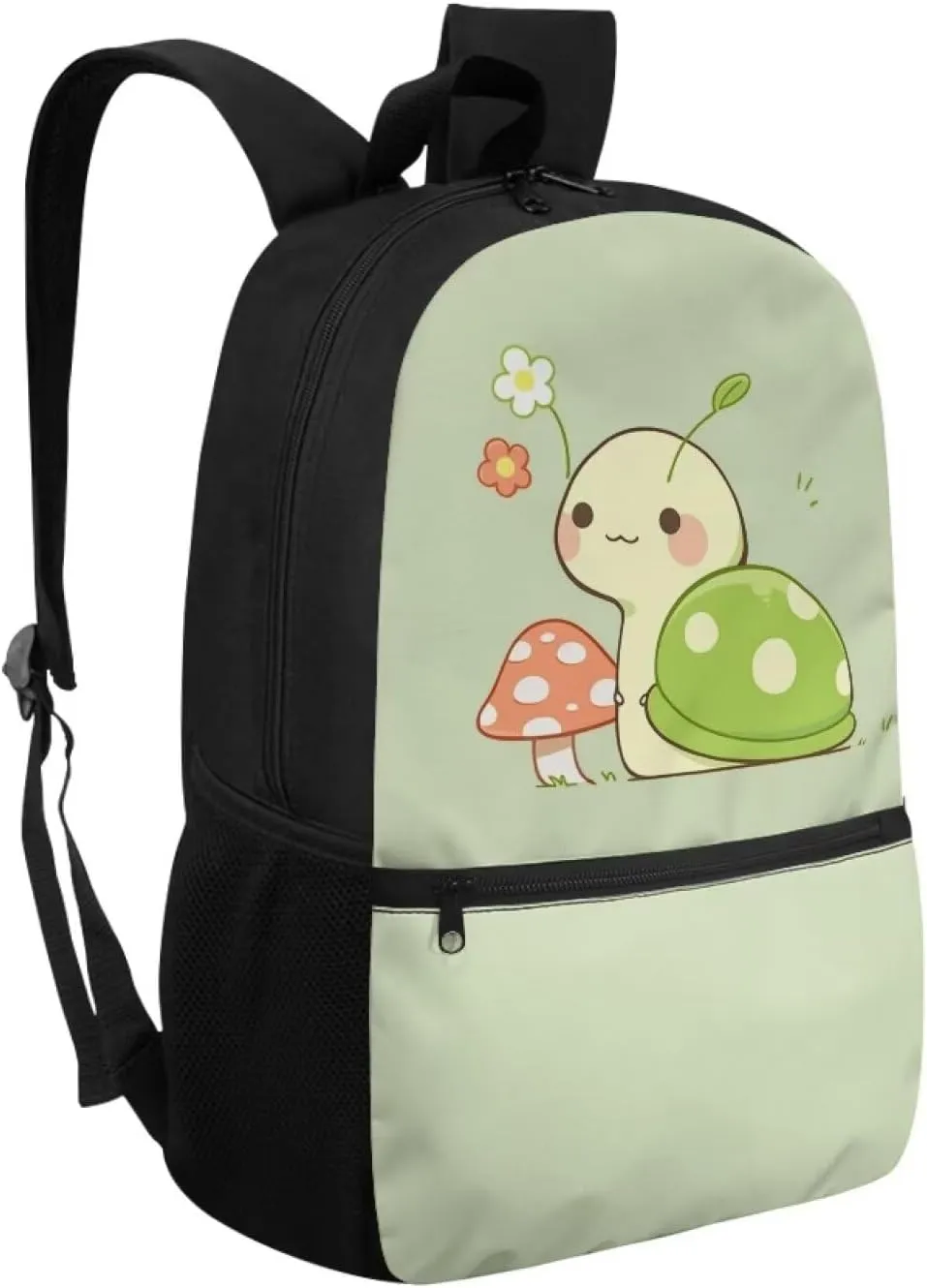 Mushroom Snail Baby Girls School Bags for 5Th 6Th Grade Kids Backpack for Preschool Child Bookbag for 5-7 8-13 Children Book Bags for Boys Rucksack Dating Outdoor