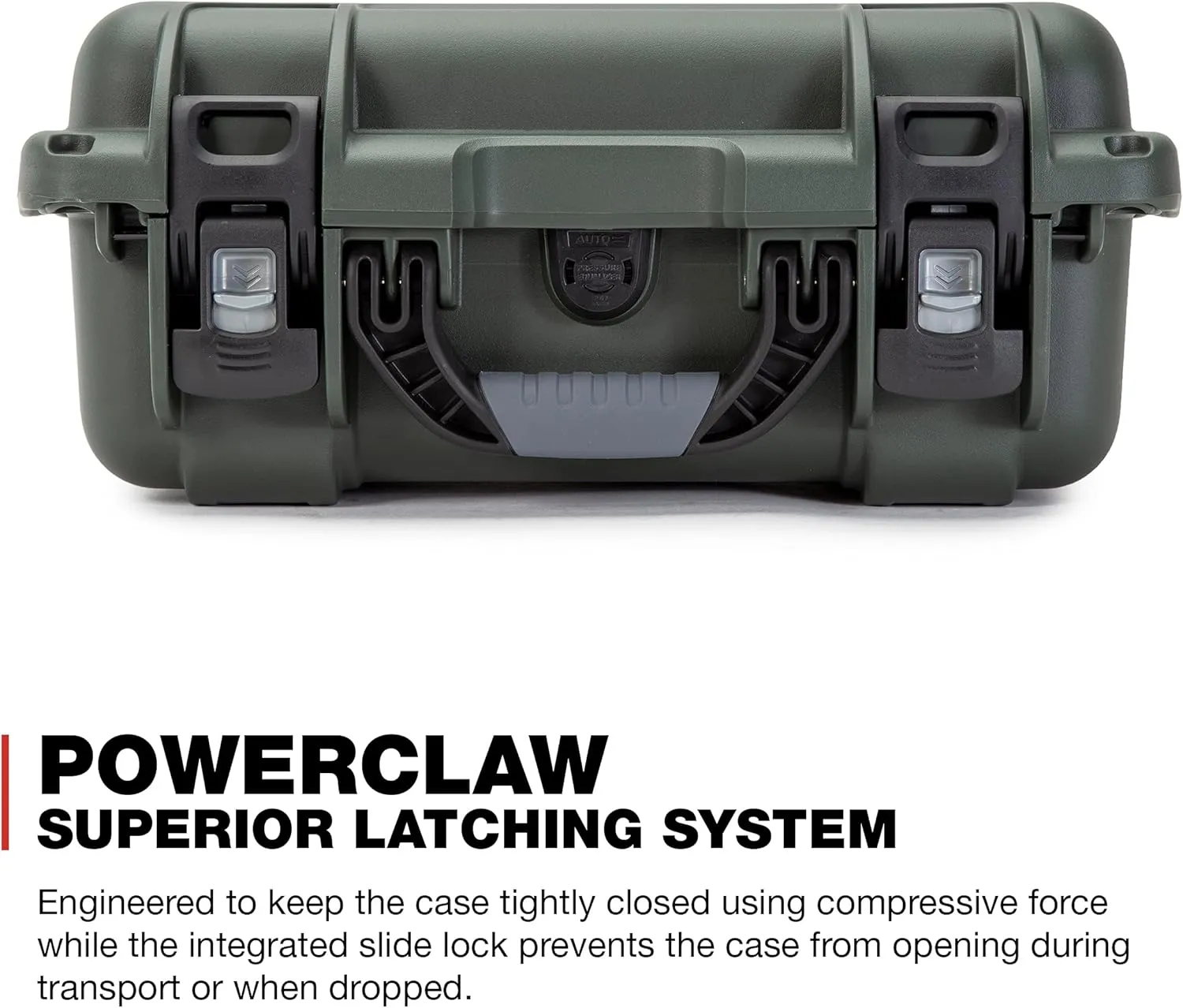 Nanuk 915 Waterproof Hard Case with Foam Insert - Olive