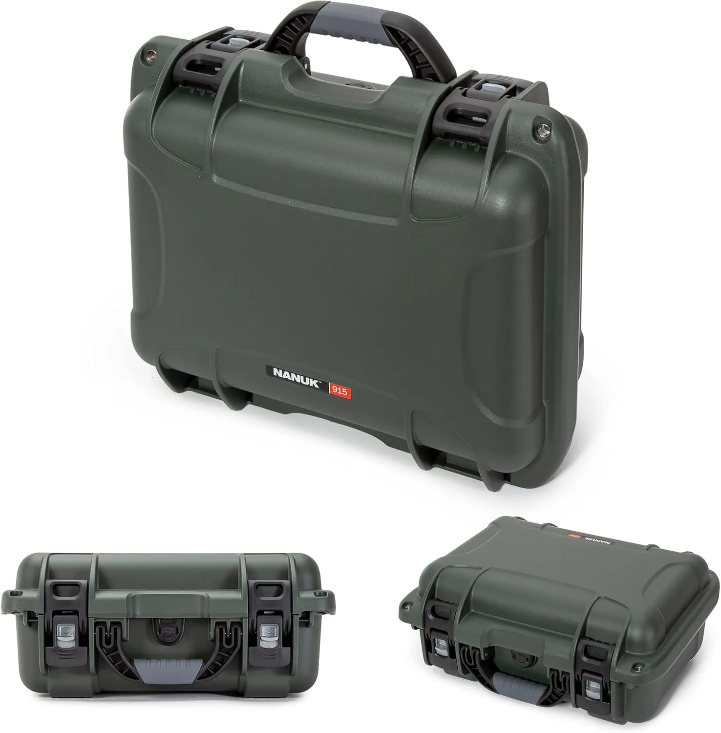 Nanuk 915 Waterproof Hard Case with Foam Insert - Olive