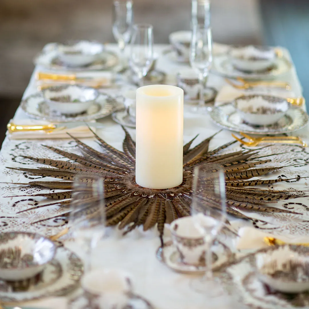 Natural Pheasant Tail Wreath