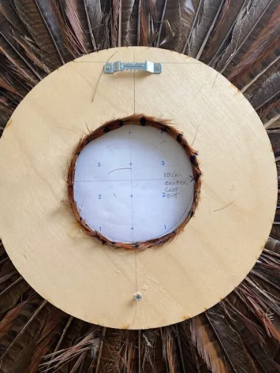 Natural Pheasant Tail Wreath