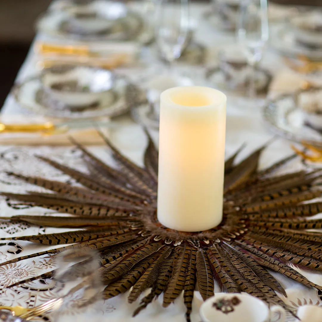 Natural Pheasant Tail Wreath