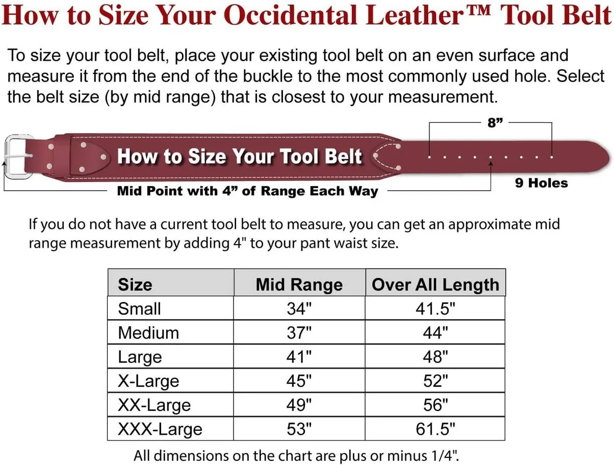 Occidental Leather 9515 Adjust-to-Fit OxyLight Framer