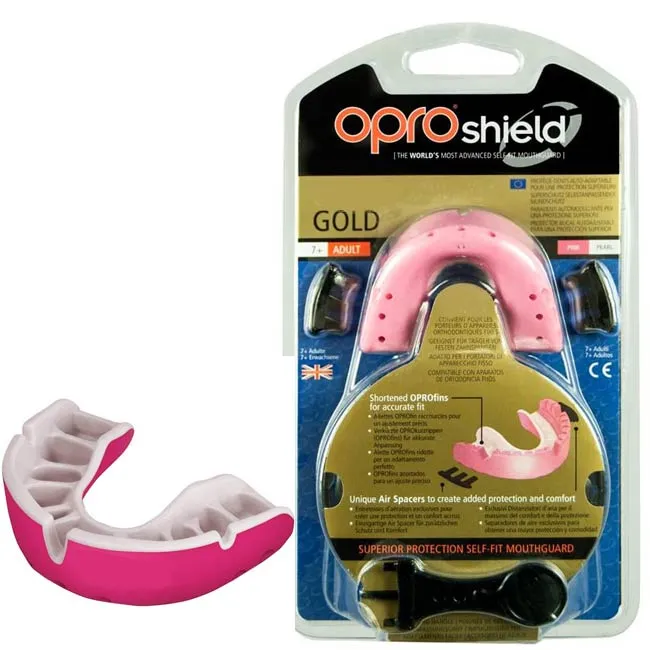 Opro Gold Mouthguard 7 Years   Adult