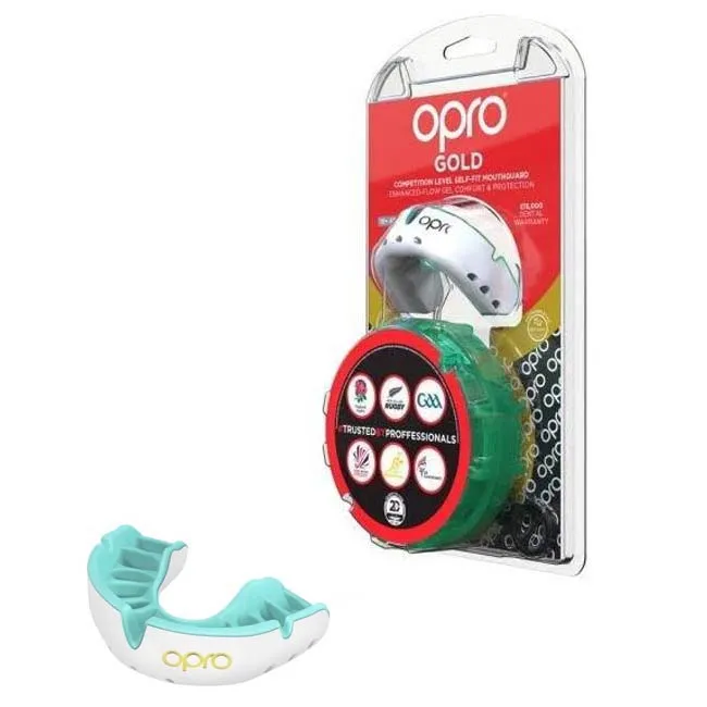 Opro Gold Mouthguard 7 Years   Adult