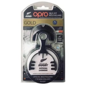 Opro NZ Rugby Gold Mouthguard