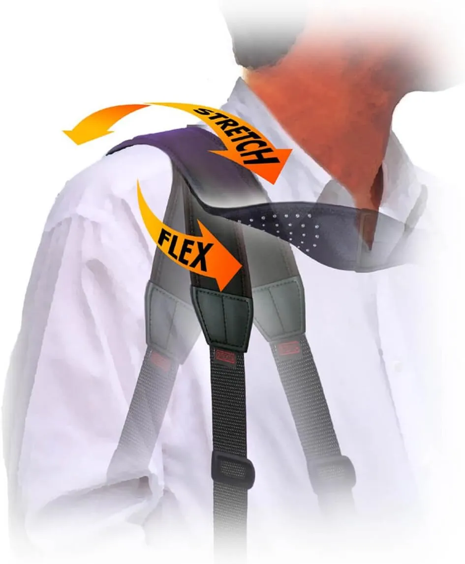 OP/TECH USA 0910012 S.O.S. Strap-Nature for Bags, briefcases and Luggage - Neoprene Large