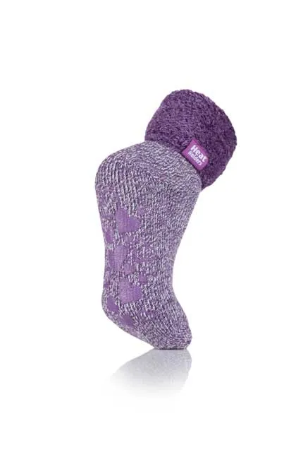Original Roedean Lounge-Socken für Damen mit Turnover-Feder-Oberteil