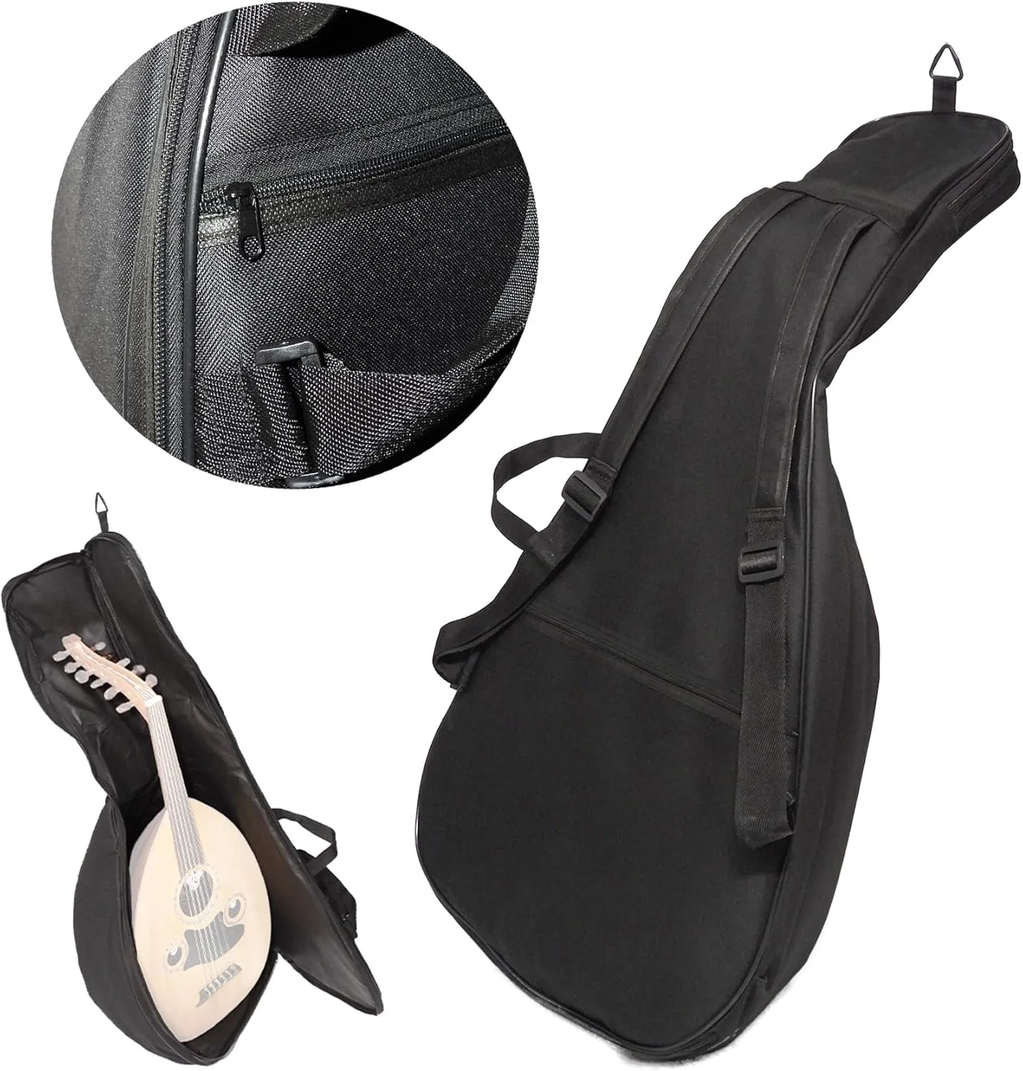 Padded Gigbag Case for Ouds Economy and Premium Versions Available durable sturdy with shoulder straps shock-absorbent tested by oudists (Essential)