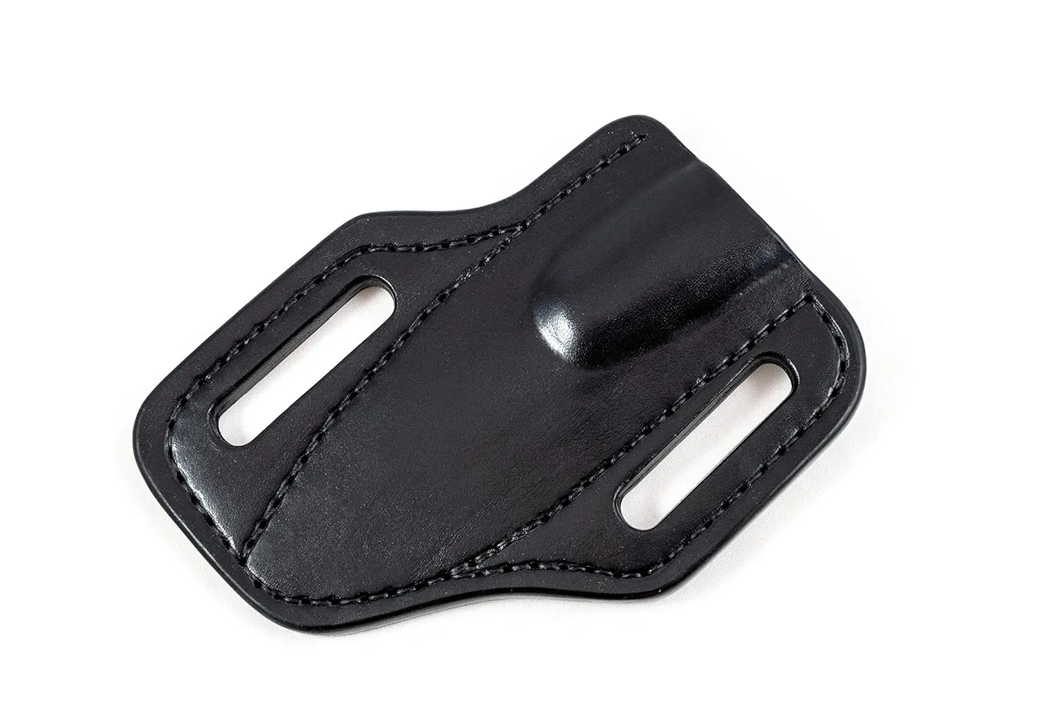 Pancake leather sheath made to fit Esee Izula 2, custom leather knife case, esse holster, every day carry knife, leather sheath, Fixed blade knife edc