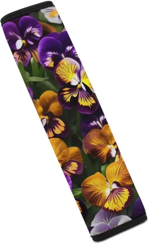 Pansy Perfection Auto Seat Belt Cover 1PCS Universal Car Seat Belt Shoulder Protector Pad, Protect Your Shoulders and Neck for Car Seat Belt, Shoulder Bag, Backpack
